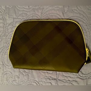 Burberry makeup/cosmetic bag